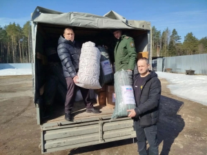 Из Калужской области в зону СВО отправили очередной гуманитарный груз