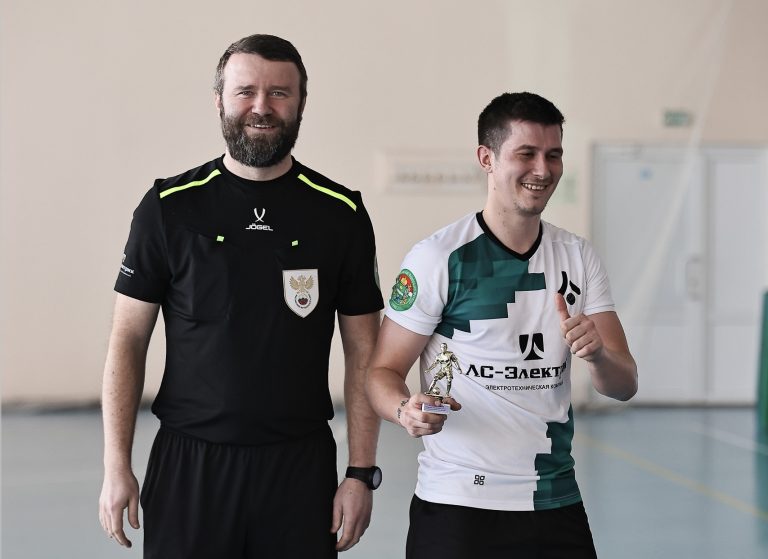 Александр Игнахин признан лучшим игроком чемпионата Калужской области по футзалу