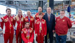 Калужских призёров Паралимпиады-2026 чествовали на фабрике «Мануфактуры Боско»