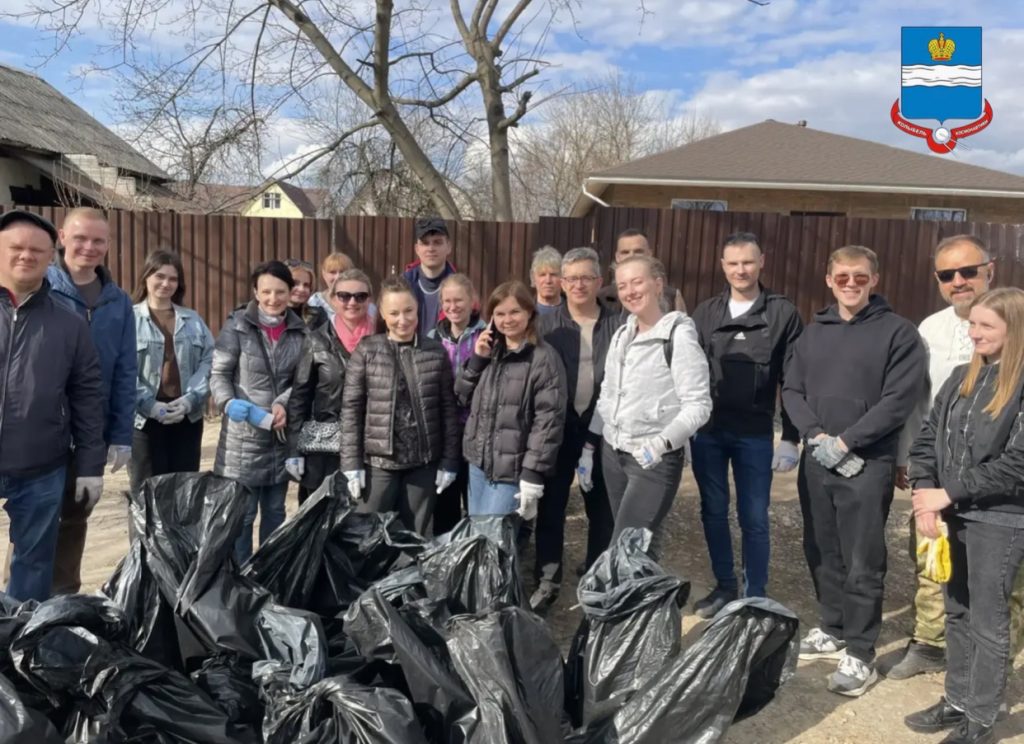 В Калуге продолжаются весенние субботники