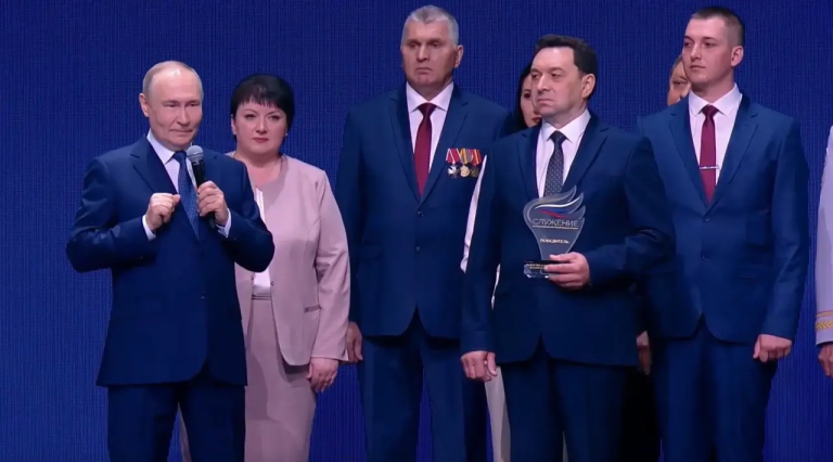 Ветеран СВО из Калужской области Евгений Филонов стал победителем премии «Служение»