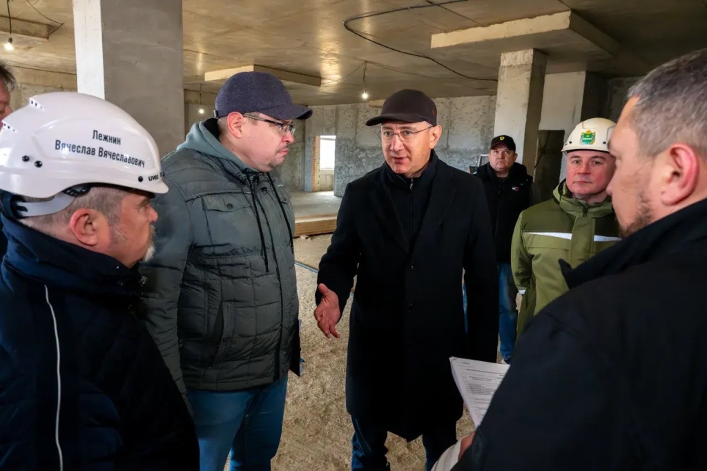 Строительство Дома социального обслуживания в Тешевичах: работа продолжается