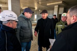 Строительство Дома социального обслуживания в Тешевичах: работа продолжается