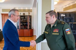 Владислав Шапша обсудил с генерал-лейтенантом Игорем Серицким поддержку участников СВО