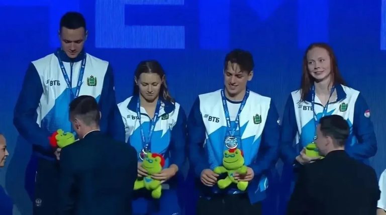 Калужские пловцы завоевали медали на чемпионате России в Казани